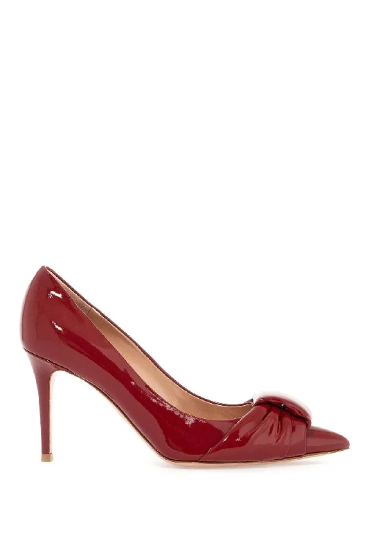 Contemporary Casual Footwear Gianvito Rossi Women's 'Patent Leather Dã©Collet