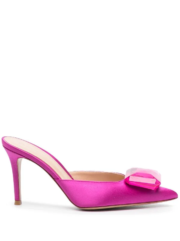 Non-Slip Work Shoes Sale Gianvito Rossi Women's With Heel Fuchsia