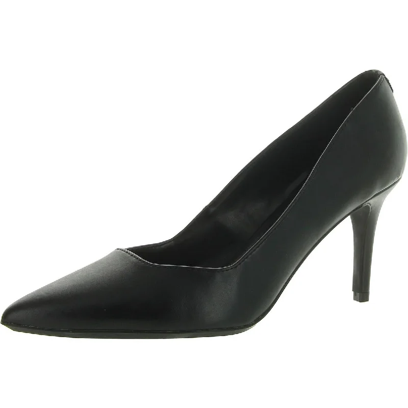 Glamorous Fashion Offers Genlee Womens Faux Leather Pointed Toe Pumps