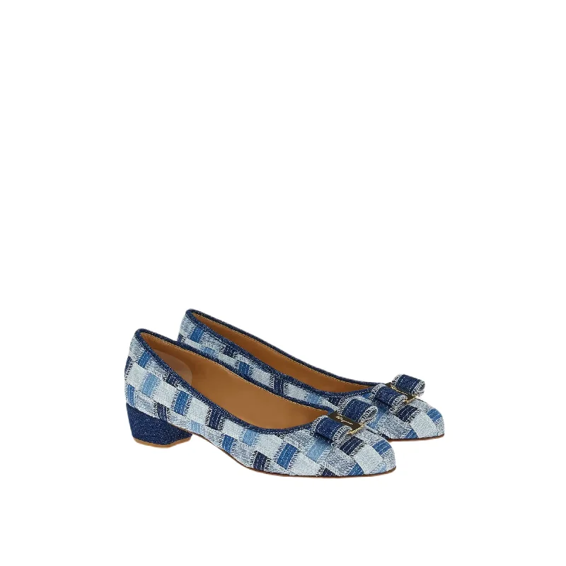 Early Bird Offer Ferragamo Wo Varina Women's Pumps Blue