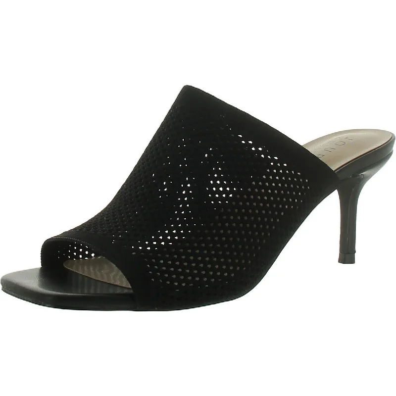 Forward Trendsetter Womens Open Toe Slip On Heels