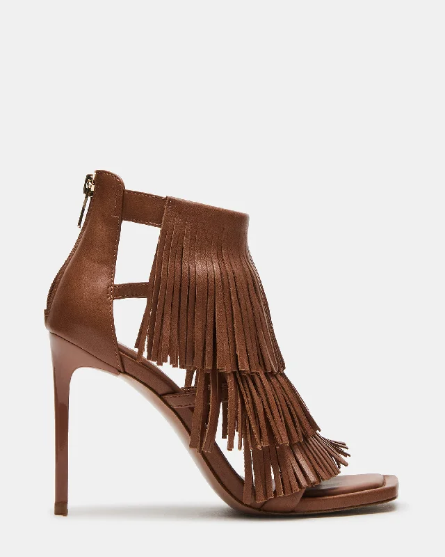 End-Of-Season Clearance FRINGZY TAN LEATHER