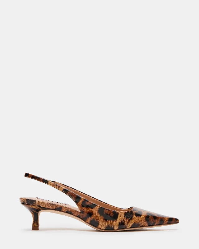 Discount Extravaganza KARI LEOPARD PATENT