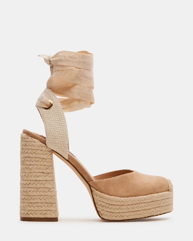 Unleash Your Trendy Side LUVLEY TAN SUEDE