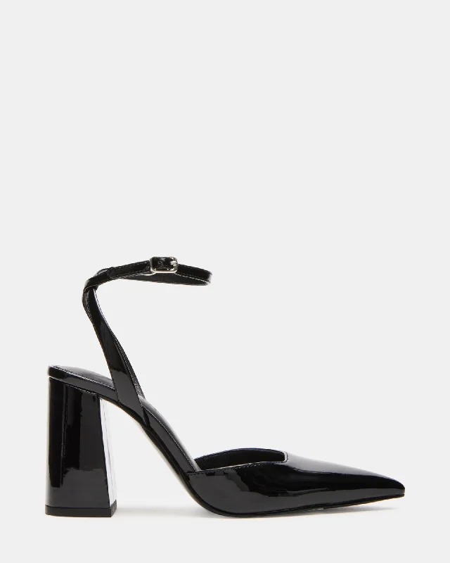 Non-Slip Shoes Offers MATTEA BLACK PATENT