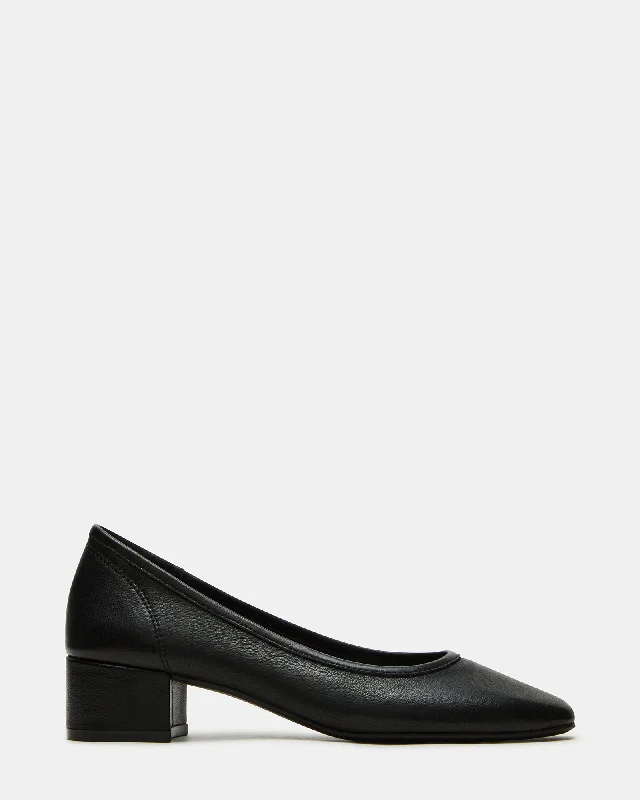 Classic Dress Shoes Sale MOLLIE BLACK LEATHER